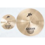 Sabian XS20 18" Chinese cymbal; together with a Sabian XS20 10" splash cymbal (2) *Sold on behalf of
