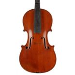 Good French violin by and labelled CH. J. B. Collin-Mezin, Luthier a Paris, Rue du Faubg