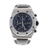 Audemars Piguet Royal Oak Offshore chronograph automatic stainless steel gentleman's wristwatch,