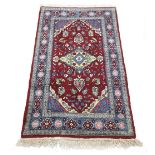 Handmade Bidjar rug, 62" x 38" approx