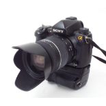 Sony a900 DSLR camera, with Sony 2.8/28-75 lens,
