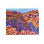 Paul Stephens (20th/21st century) - 'Cheddar Gorge Somerset' signed also extensively inscribed verso