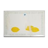 Judy Targan Graphics, at L'affiche Galerie - May 1978 exhibition poster, print of three lemons on