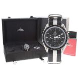 Omega Speedmaster Professional Chronograph 'Moonwatch' stainless steel gentleman's wristwatch,