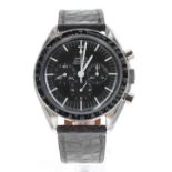 Omega Speedmaster Professional chronograph stainless steel gentleman's wristwatch, ref. 145012-67,