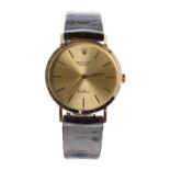 Rolex Genéve Cellini 18k gentleman's wristwatch, ref. 4112, circa 1994, serial no. W003xxx,