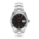 Rolex Oysterdate Precision stainless steel gentleman's bracelet watch, ref. 6694, circa 1963, serial