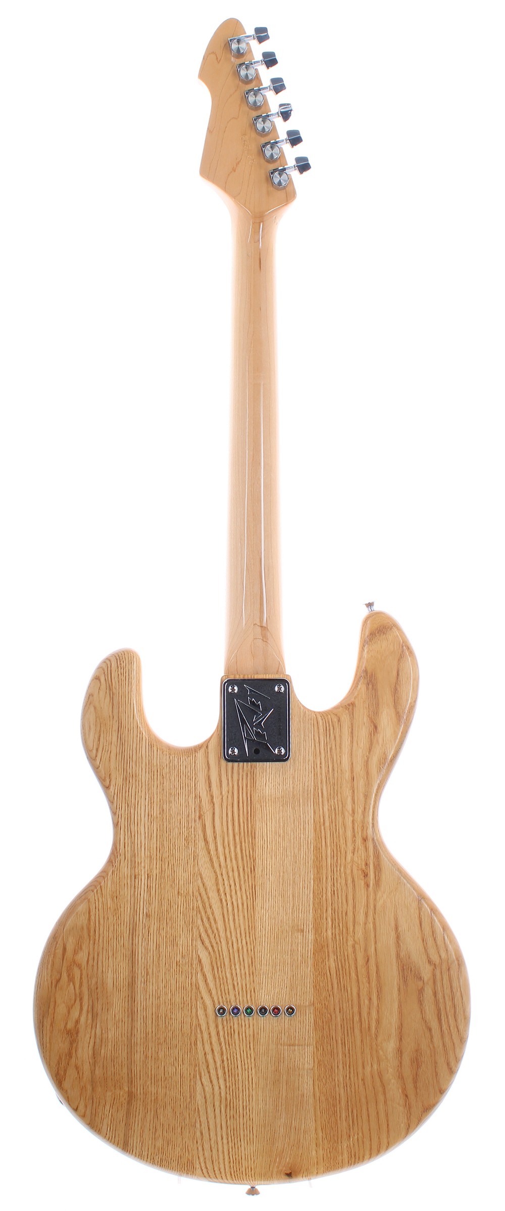 1978 Peavey T-60 electric guitar, made in USA, ser. no. 2xxxx9; Finish: natural ash; Fretboard: - Image 2 of 3