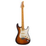 Hohner Professional ST57 electric guitar; Finish: two-tone sunburst, a few minor blemishes;