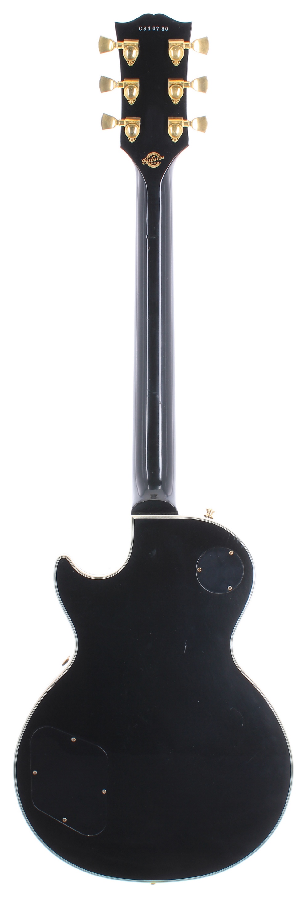 2004 Gibson Custom Shop Les Paul Custom Black Beauty electric guitar, made in USA, ser. no. CS4xxx0; - Image 2 of 2