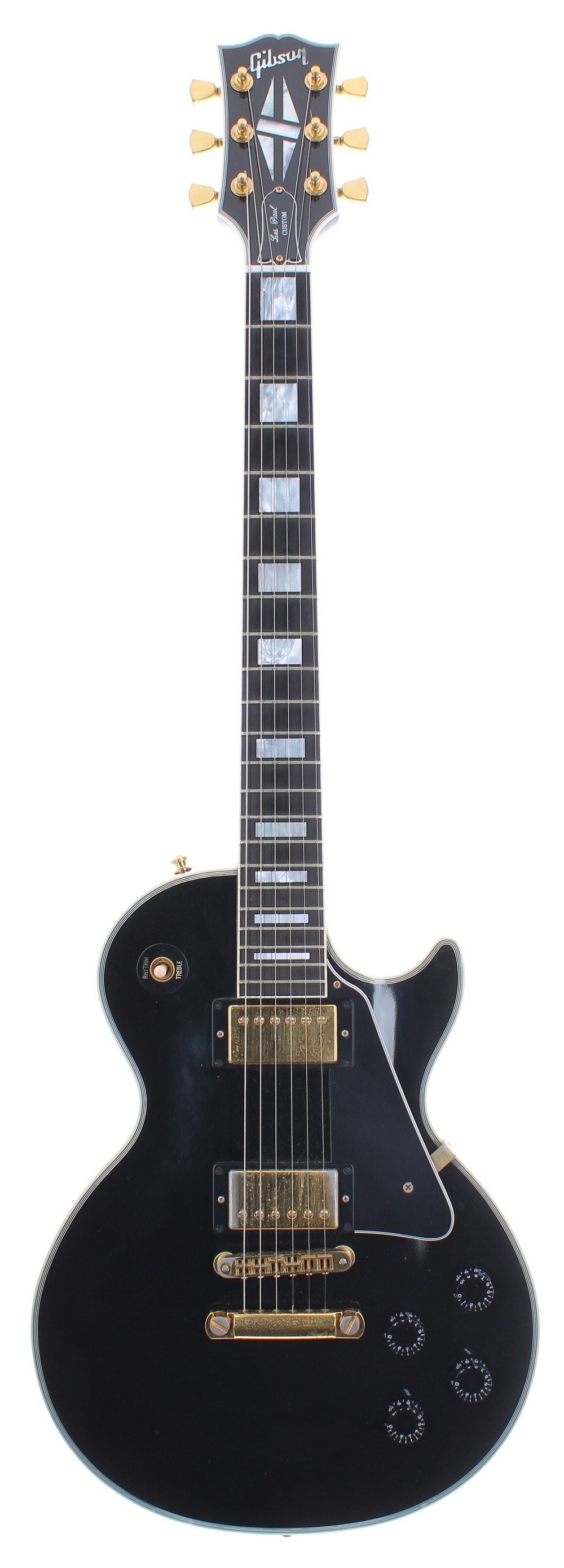 2004 Gibson Custom Shop Les Paul Custom Black Beauty electric guitar, made in USA, ser. no. CS4xxx0;