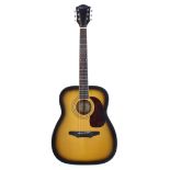 2015 Silvertone 633E/AVS electro-acoustic guitar, made in Indonesia, ser. no. SI15xxxxxx5; Finish: