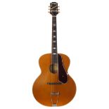 2016 Epiphone Masterbilt De Luxe electro-acoustic guitar, made in Indonesia, ser. no. 16xxxxxxx4;