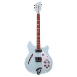 2002 Rickenbacker 360 semi-hollow body electric guitar, made in USA, ser. no. 02xxxx6; Finish: