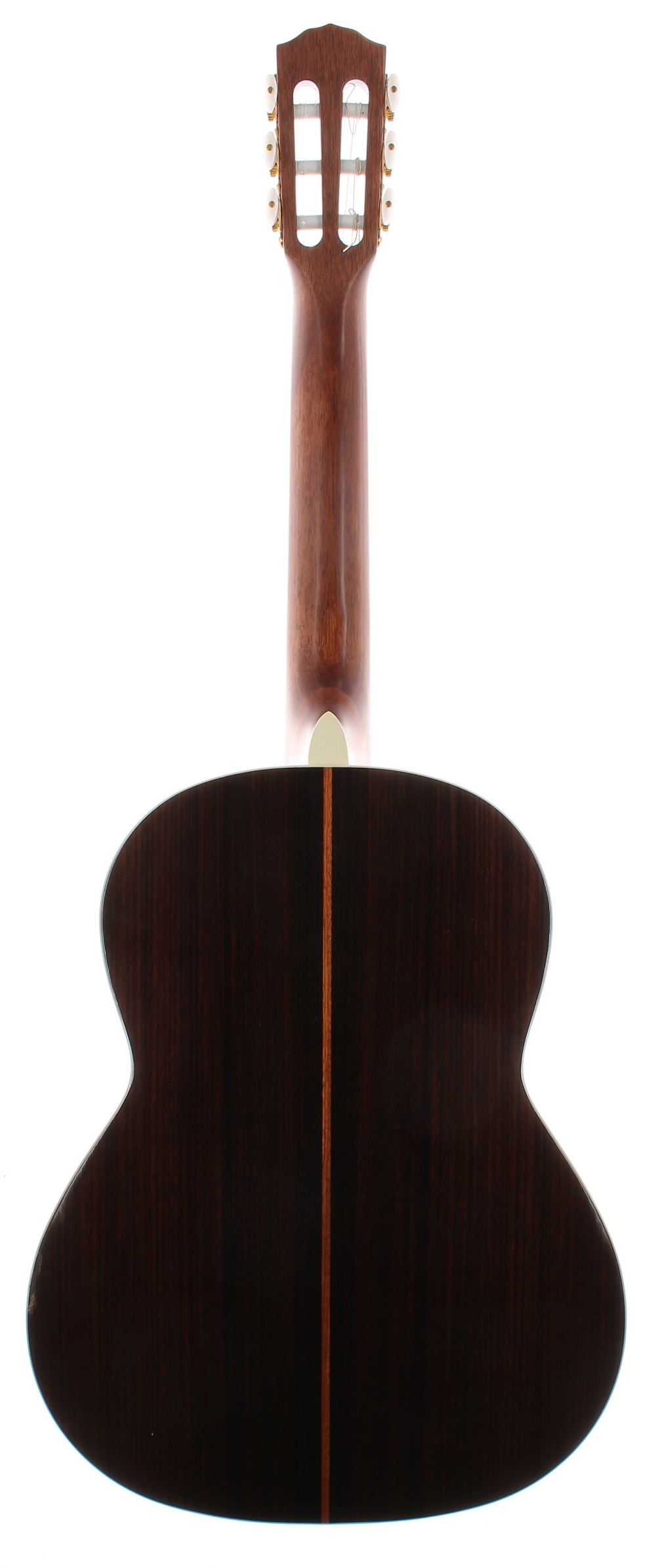 Fender CN-330AS classical guitar; Back and sides: rosewood, lacquer damage to back edge near binding - Image 2 of 2