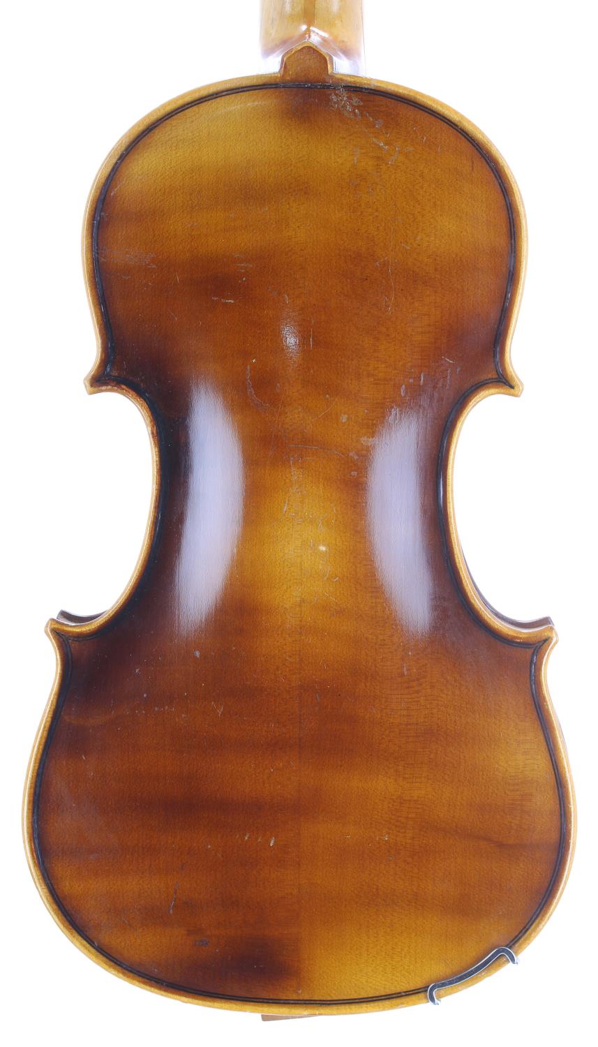 Unusual contemporary fourteen string viola D'Amore, labelled William N Sheppherd, maker, Wood - Image 2 of 4