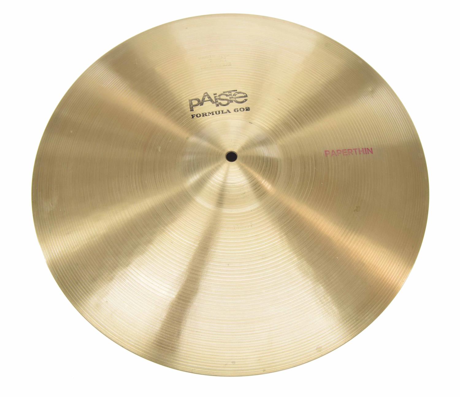 Paul Chalklin - Paiste Formula 602 18" Paperthin cymbal *Hand selected by Paul Chalklin at the