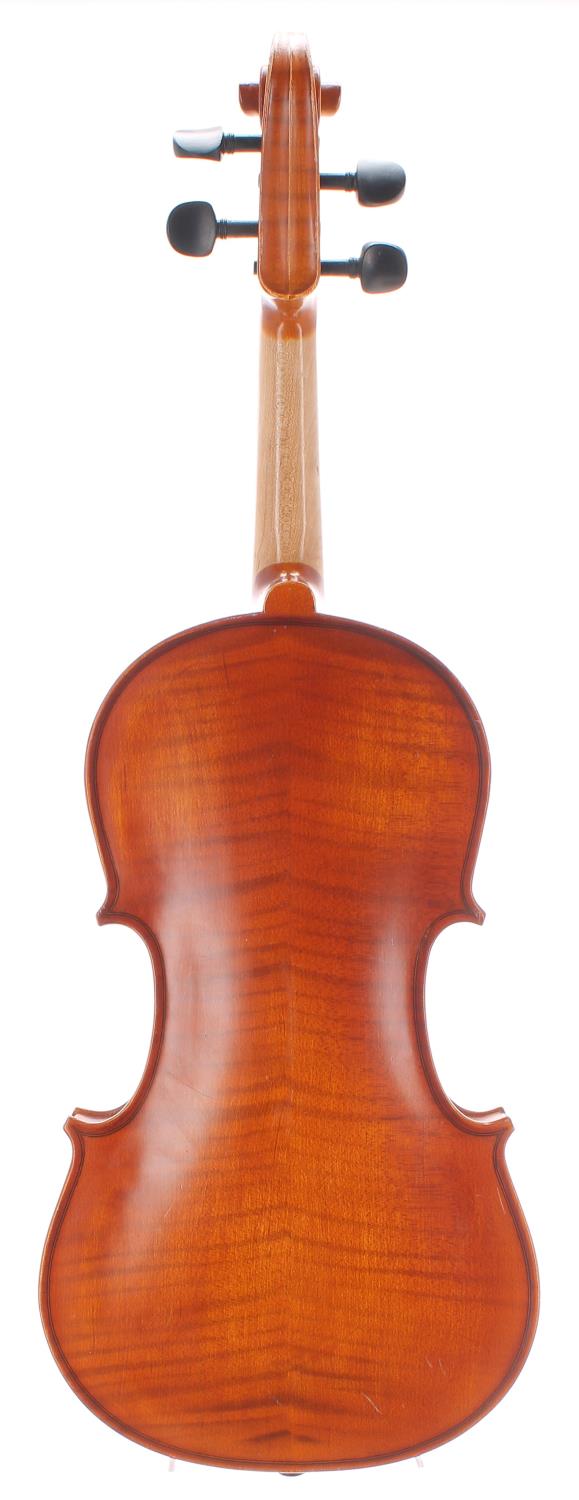 Contemporary violin labelled Hidersine Vivente, 13 15/16", 35.40cm, case - Image 2 of 2