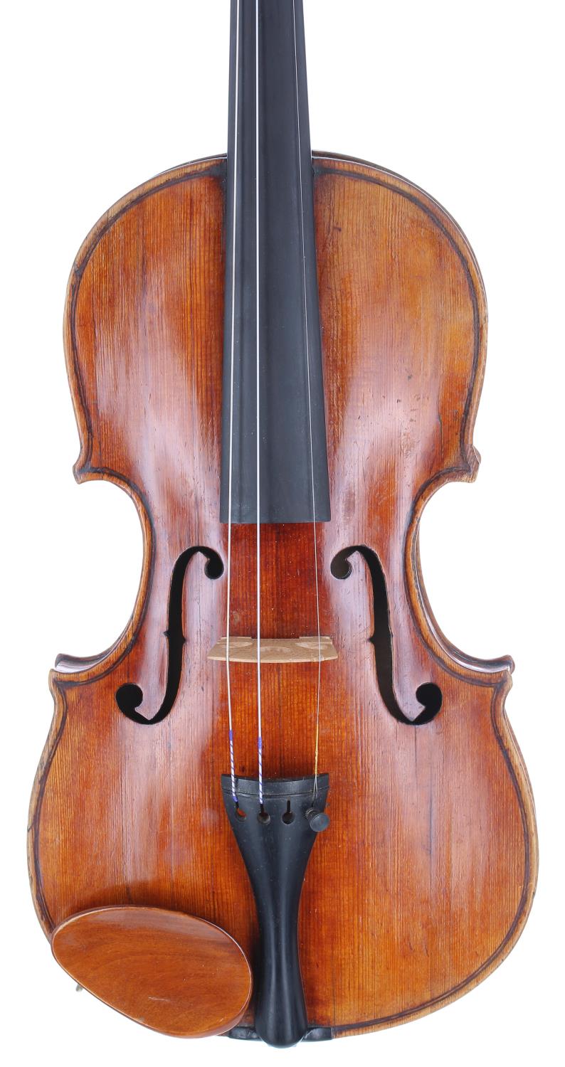 Interesting late 18th/early 19th century violin, possibly English, indistinctly labelled... Giovanni