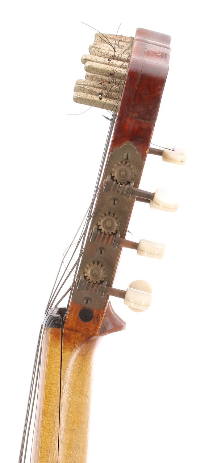 Unusual contemporary fourteen string viola D'Amore, labelled William N Sheppherd, maker, Wood - Image 4 of 4