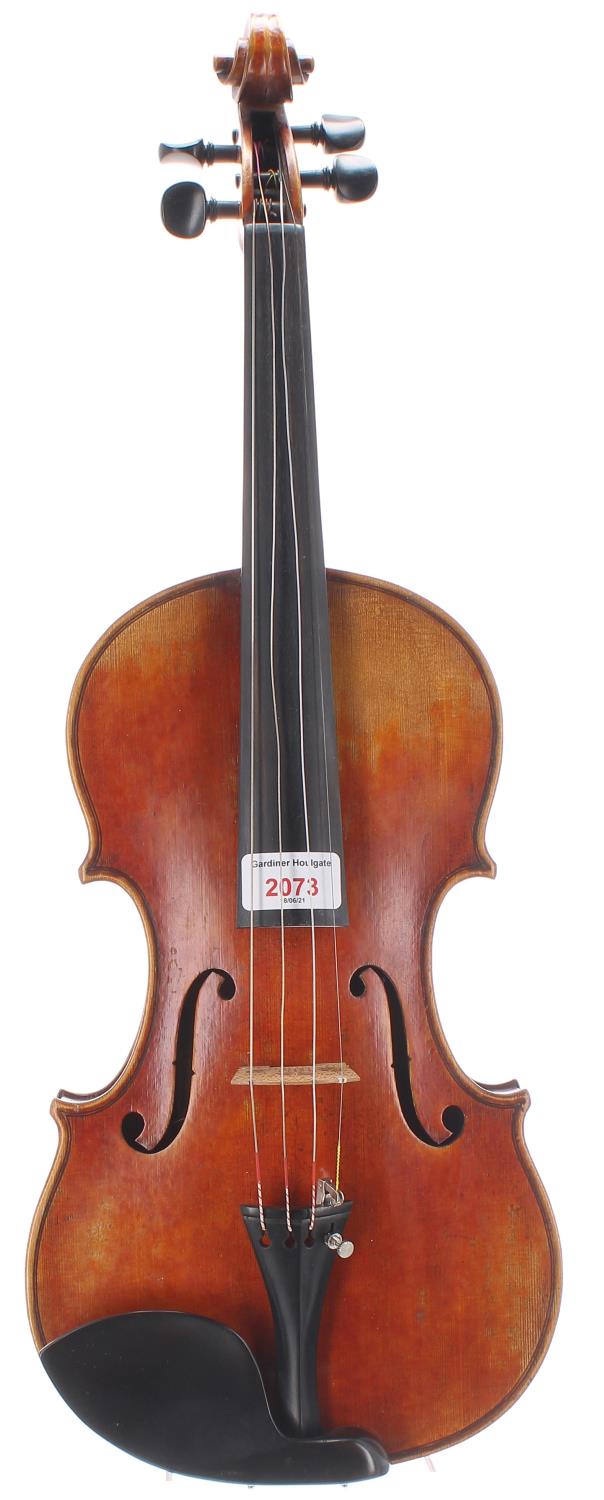 Contemporary violin labelled Jay Haide...2008, 14 1/16", 35.70cm