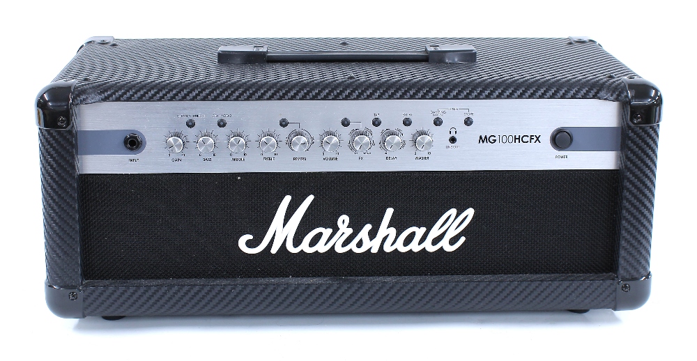 Marshall MG100 HCFX guitar amplifier head, made in Vietnam