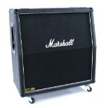 2010 Marshall 1960A 4 x 12 guitar amplifier speaker cabinet, made in England