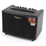 Roland AC-33 acoustic chorus guitar amplifier, made in China, ser. no. Z9B2257