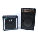 Peavey Envoy 110 guitar amplifier, made in USA (missing top handle); together with The Box MA120