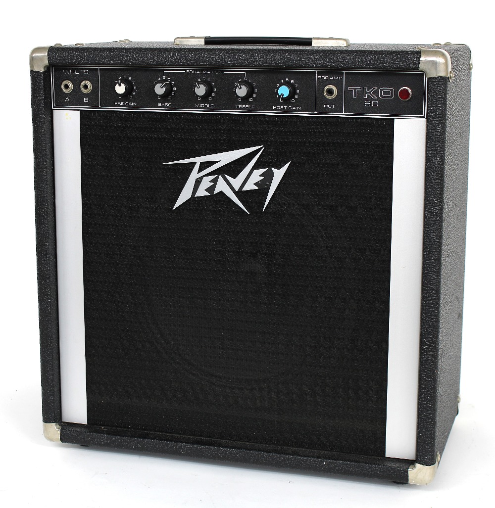 Peavey TKO 80 bass guitar amplifier, made in USA