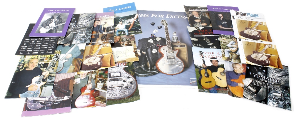 Collection of Zemaitis members only guitar magazines, published by the Zemaitis Club; together - Image 2 of 2