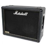 2003 Marshall 1922 2 x 12 guitar amplifier speaker cabinet, made in England