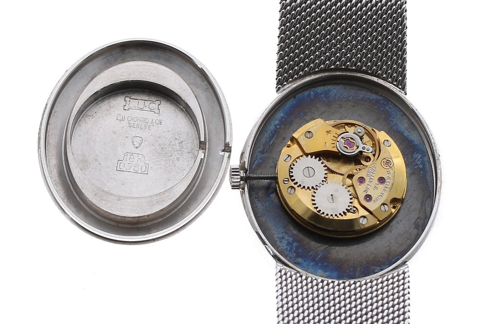 Chopard, Genéve 18ct white gold unisex dress bracelet watch, ref. 2023, circa 1980s, serial no. - Image 4 of 4