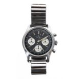 Breitling Top Time chronograph stainless steel gentleman's wristwatch, ref. 810, circa 1966,