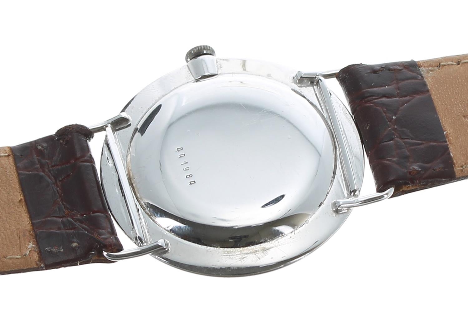 Vacheron & Constantin 18k white gold gentleman's wristwatch, case no. 44xxxx, circular silvered dial - Image 4 of 5