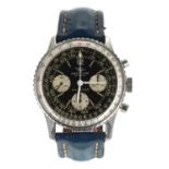 Breitling Navitimer chronograph stainless steel gentleman's wristwatch, ref. 806, circa 1966, serial