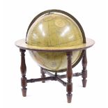 Cary's New Terrestrial Globe by J & B Cary, 'Delineated from the best authorities extant, exhibiting