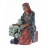 Royal Doulton figure - Fortune Teller, HN 2159, factory stamps and Rd nos. to the underside, 6.5"