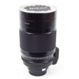 Nikon Reflex-NIKKOR C 1:8 f=500mm camera lens, serial no. 583026, in Kinon CL-23 carry case