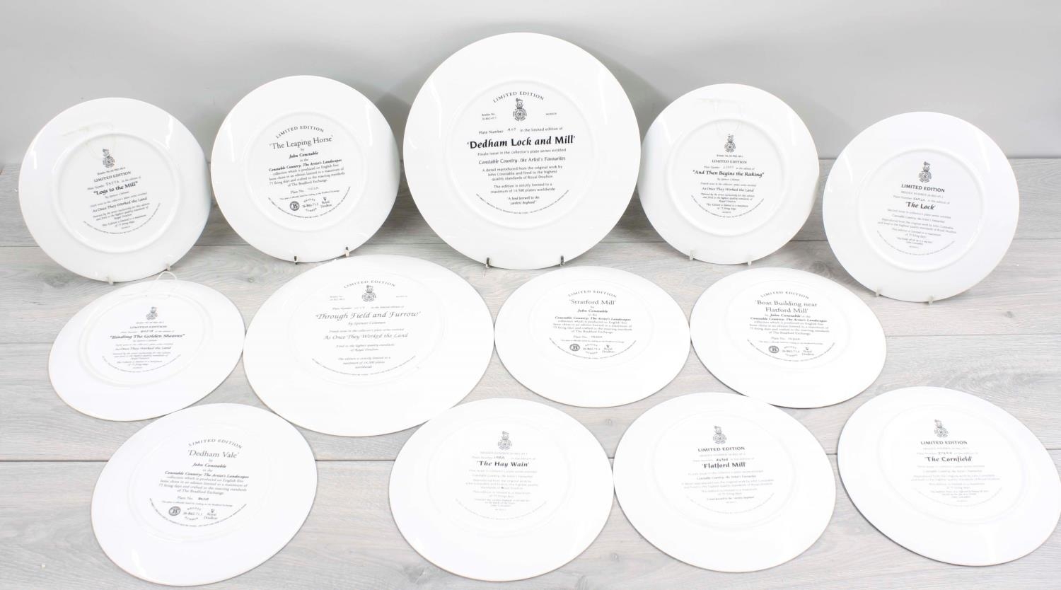 Collection of Royal Doulton Bradford Exchange Collectors Plates, boxed with certificates (13) - Bild 2 aus 3