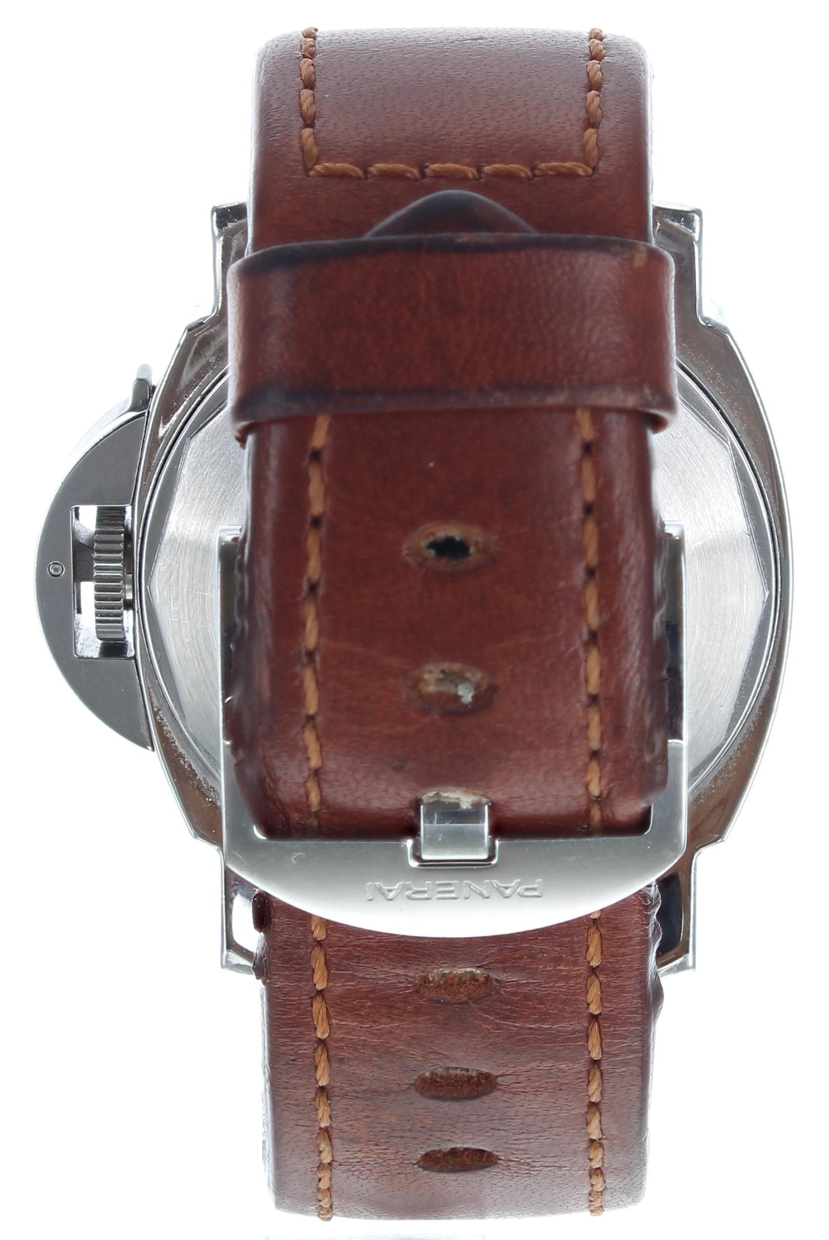 Panerai Luminor Submersible automatic stainless steel gentleman's wristwatch, ref. OP 6561, no. - Bild 4 aus 5