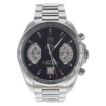 Tag Heuer Grand Carrera Calibre 17 chronograph automatic chronometer stainless steel gentleman's