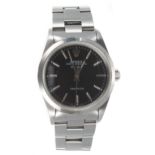 Rolex Oyster Perpetual Air-King Precision stainless steel gentleman's bracelet watch, ref. 14000,