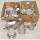 Good selection of silver plated table wares to include Hukin & Heath, Elkington, Goodfellow & Sons