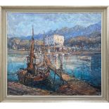 R. Gordon Trow (20th century) - 'Harbour near Marseilles, Provence, signed and dated 1972, also