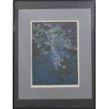 Dawn Sidoli (20th/21st century) - 'Michaelmas Daisies', signed artist's proof also inscribed and