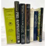 Selected reference books relating to antiques and collectables, primarily pottery and porcelain