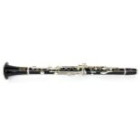 Good Selmer Series 10G clarinet, ser. no. D3705, original case and warranty leaflet