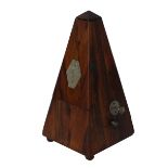 Maelzel rosewood pyramid metronome