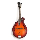 Michael Kelly L-P145 left handed mandolin, made in Korea, with hard case